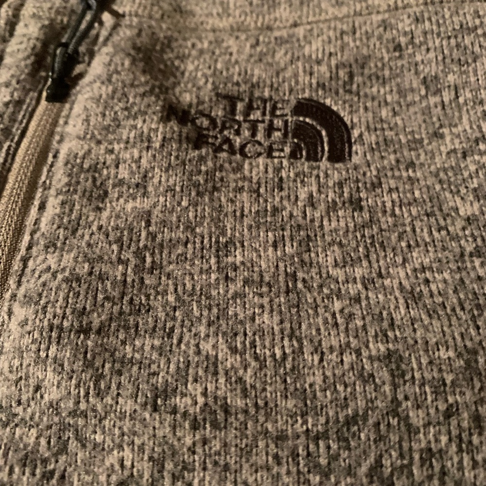 The North Face Taupe Fleece Jacket - Picture 3 of 5